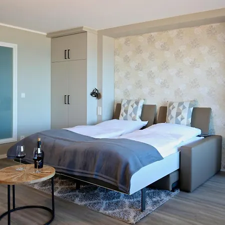 Apartamento 1-55, Seeseite, Haus Metropol, 3etage